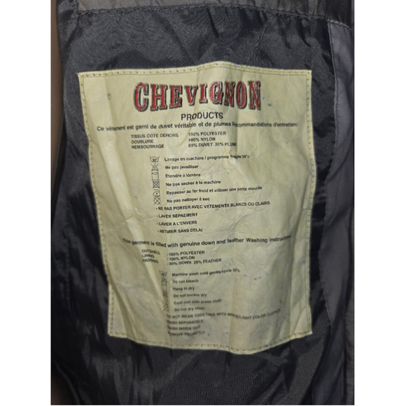 Chevignon Puffer Jacket | Winter | Women | Gray | Size XS - Picture 8 of 11